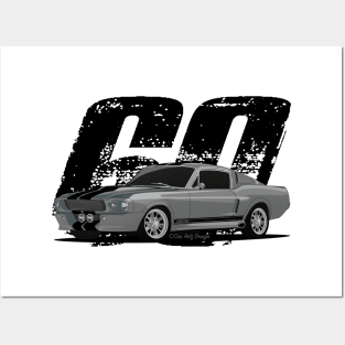 Eleanor GT500 Posters and Art